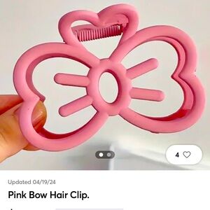 Hello Kitty Bow Hair Clip